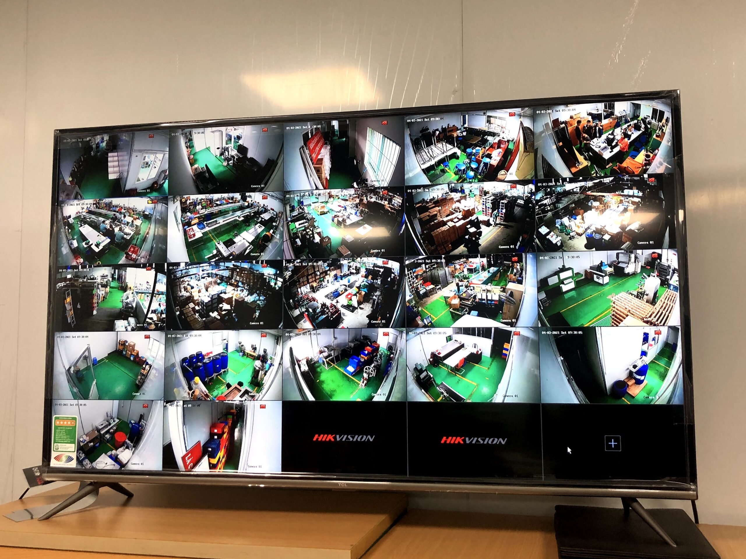 Hoàn thành lắp đặt camera an ninh