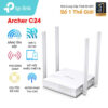 Router Wi-Fi Băng Tần Kép AC750 TP-Link Archer C24